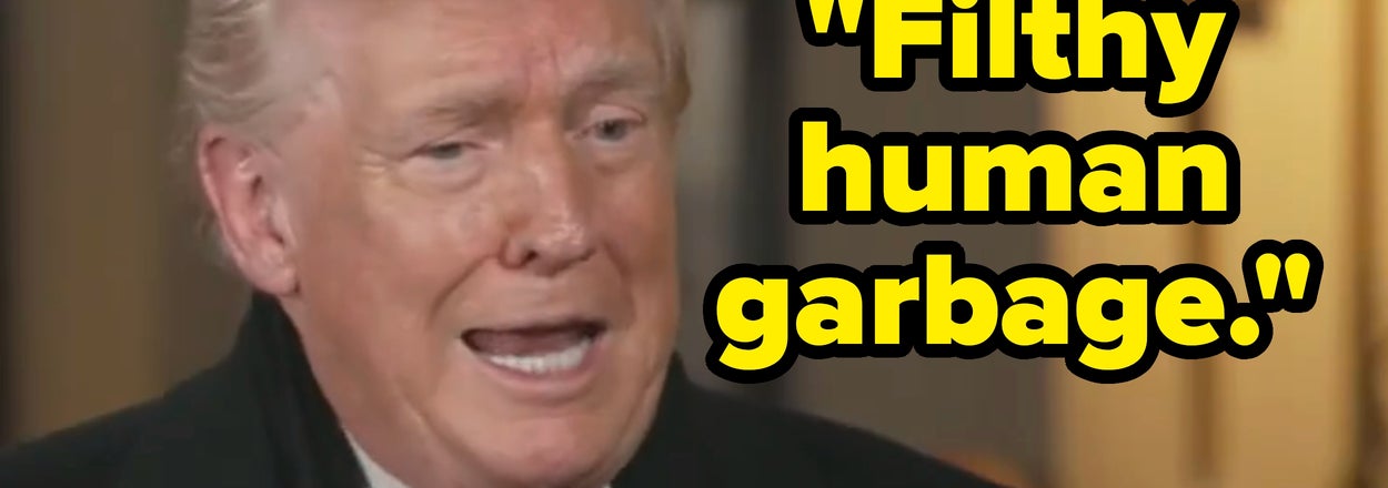 People Are Calling Donald Trump "Human Garbage" And "Morally Depraved" After This Fox News Interview