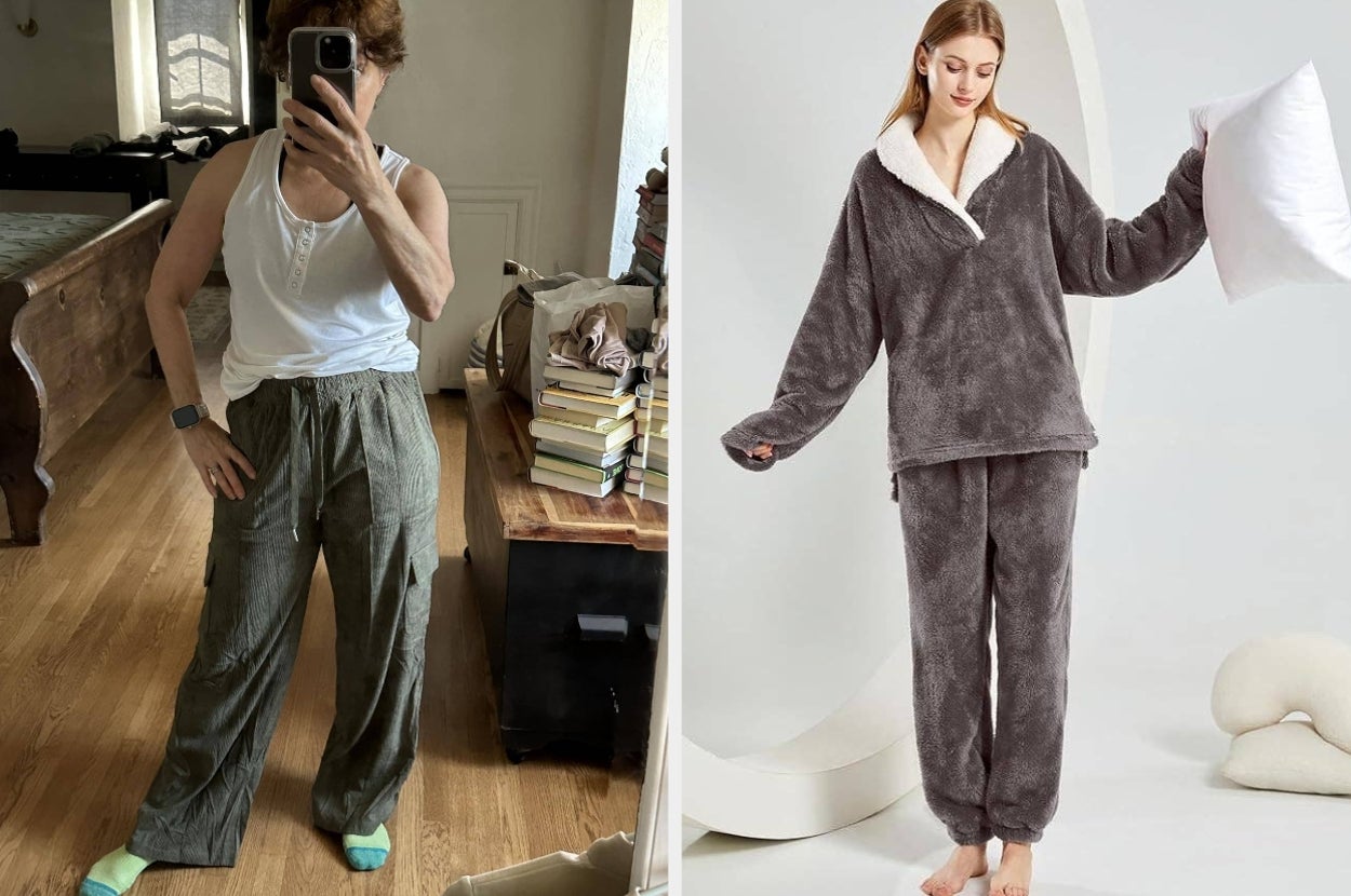 If Your Top Priorities Are Warmth And Comfort, You’ll Love These 27 Loungewear Pieces