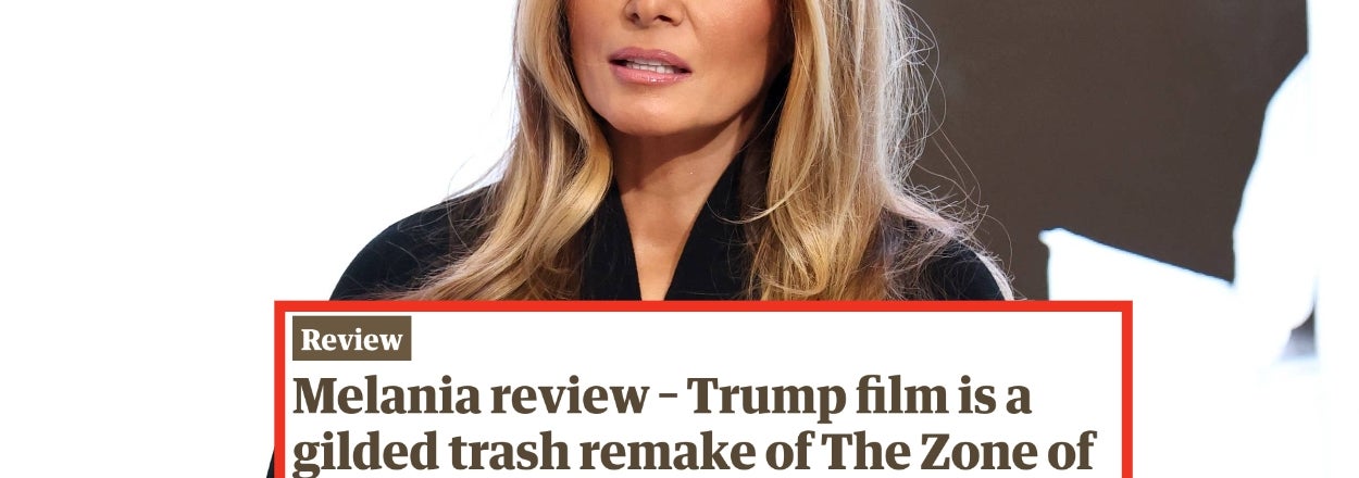 We Finally Have Reviews Of "Melania" And They Are ABSOLUTELY BRUTAL