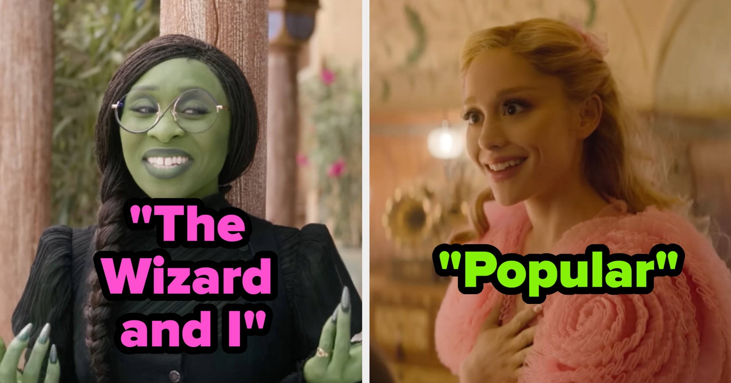 Pick Between Your Favorite "Wicked" Songs