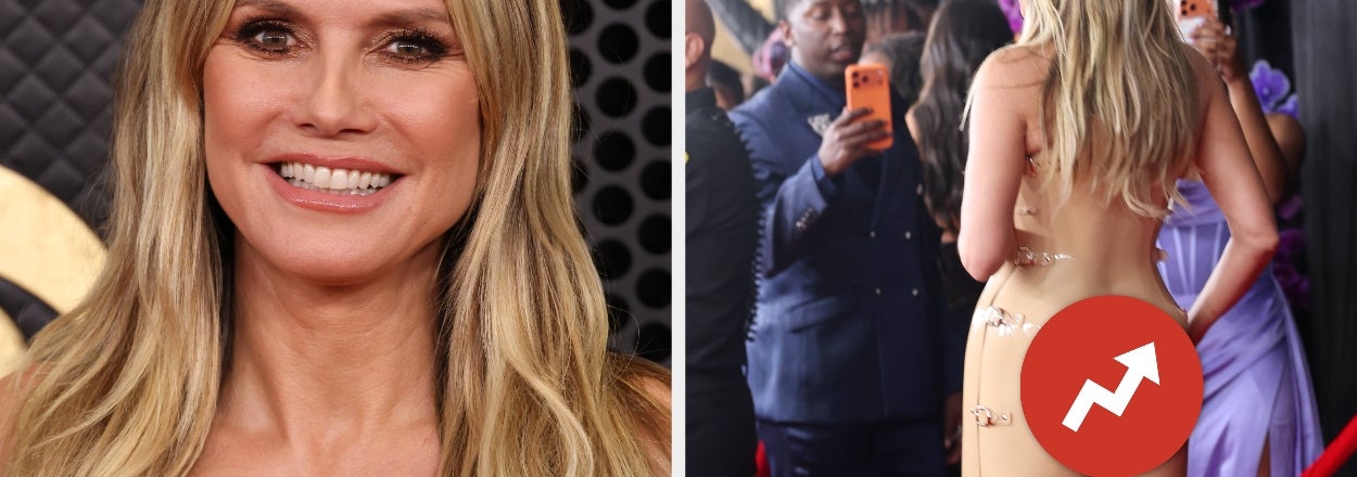 Heidi Klum's Naked Grammys Look Has To Be Seen To Be Believed