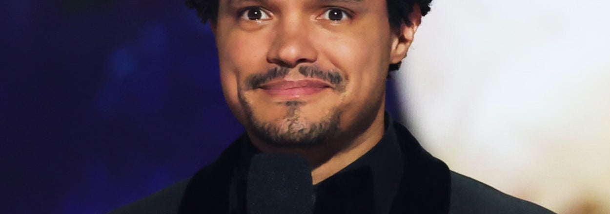 A Room Full Of Celebs Cheered At Trevor Noah Pointing Out This One Artist That Wasn't In Attendance, And It's Messyyyyyy
