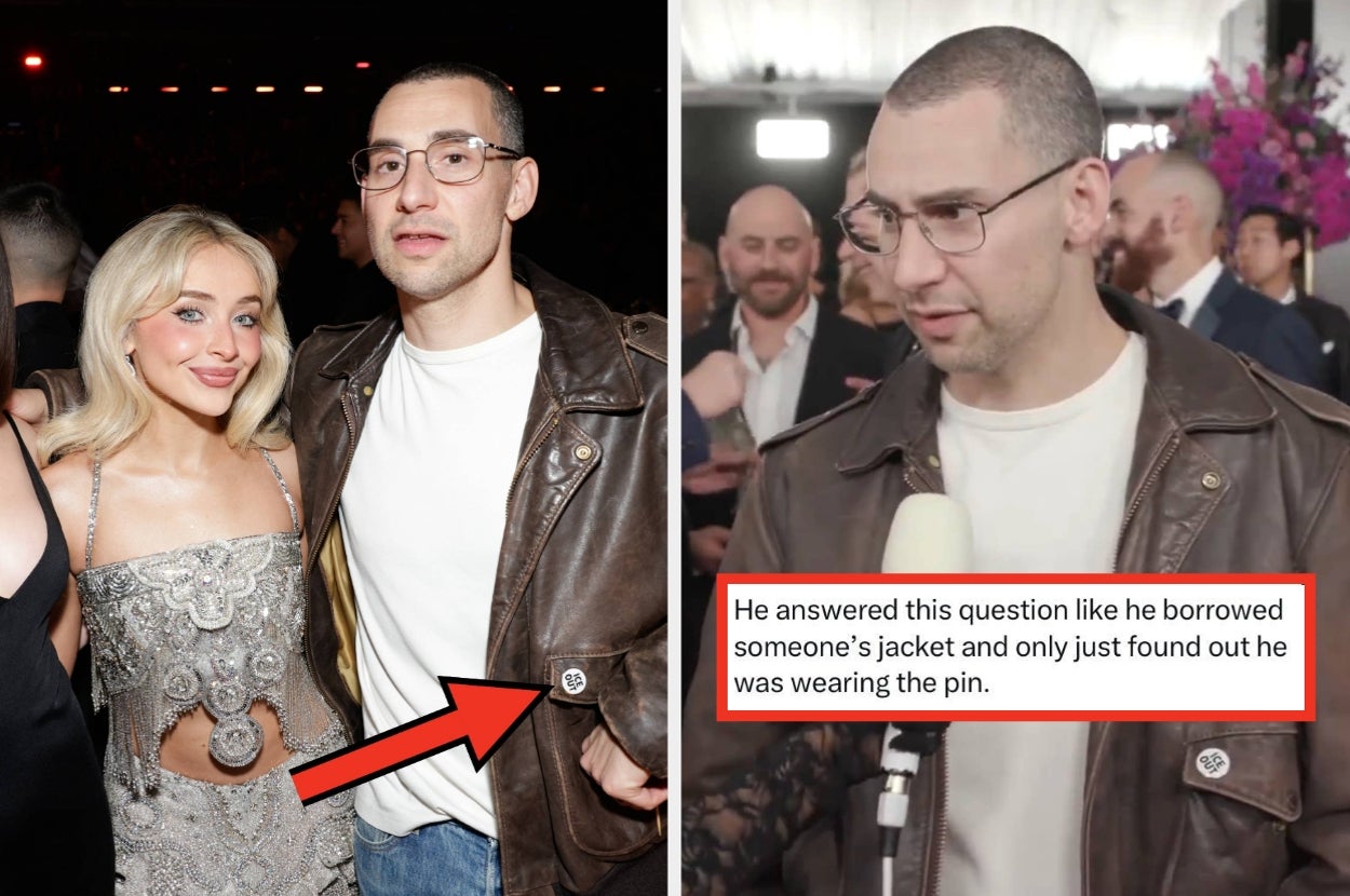 “This Is Peak ‘Brand Safe Allyship’ Energy”: Jack Antonoff’s Painfully Vague Response To A Question About His Anti-ICE Pin At The Grammys Is Going Viral