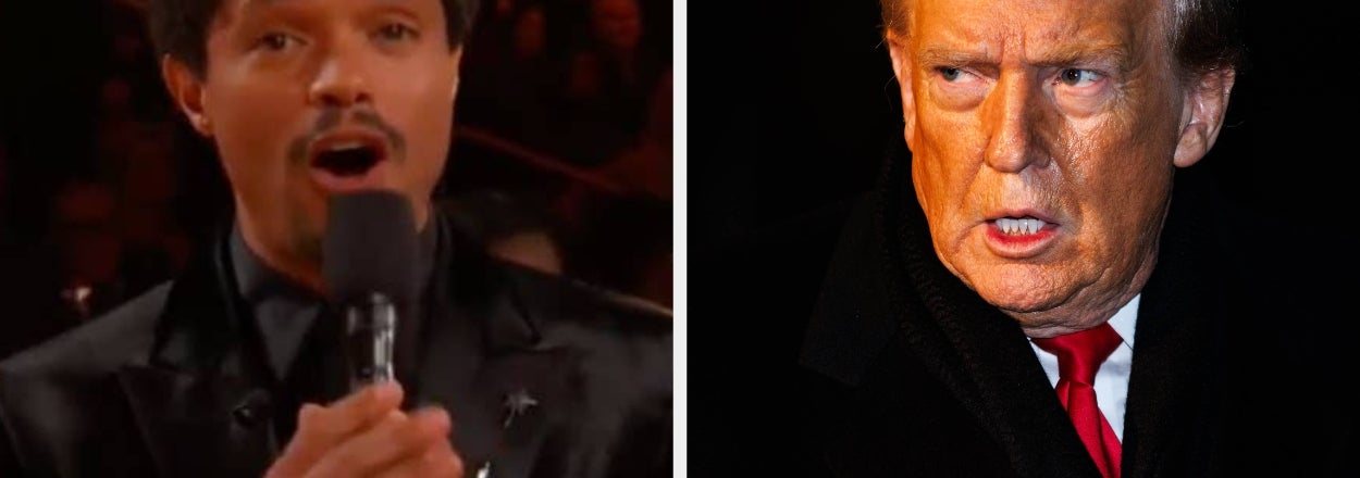 Trump Is Crashing Out Over This Joke Trevor Noah Made At The Grammys