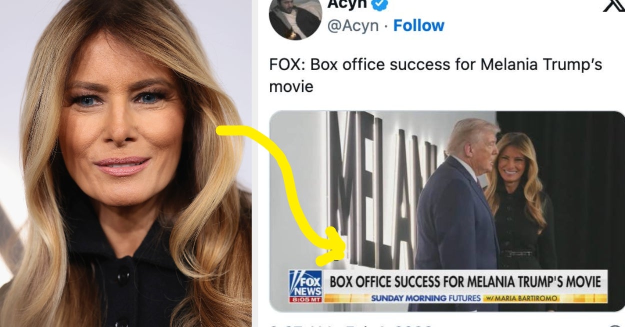 Fox News Labeled Melania Trump's Documentary An Opening Weekend Success, And The Internet Has Questions