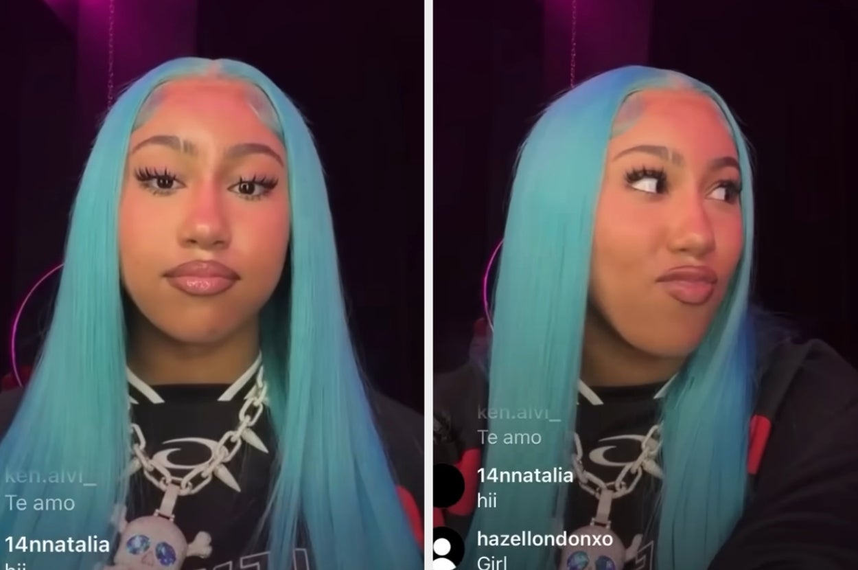 North West on Instagram Live