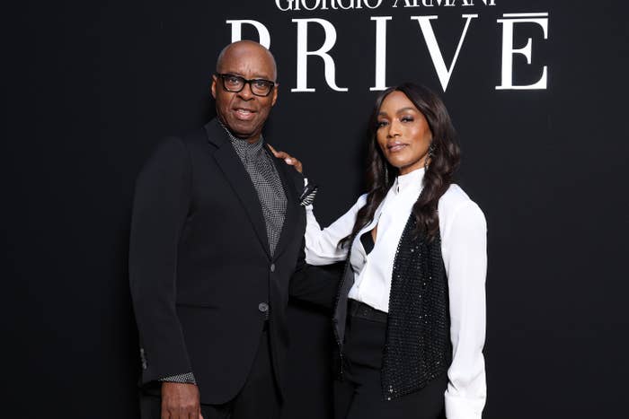 Courtney B. Vance and Angela Bassett be  the Giorgio Armani Privé Haute Couture Fall/Winter 2025/2026 show