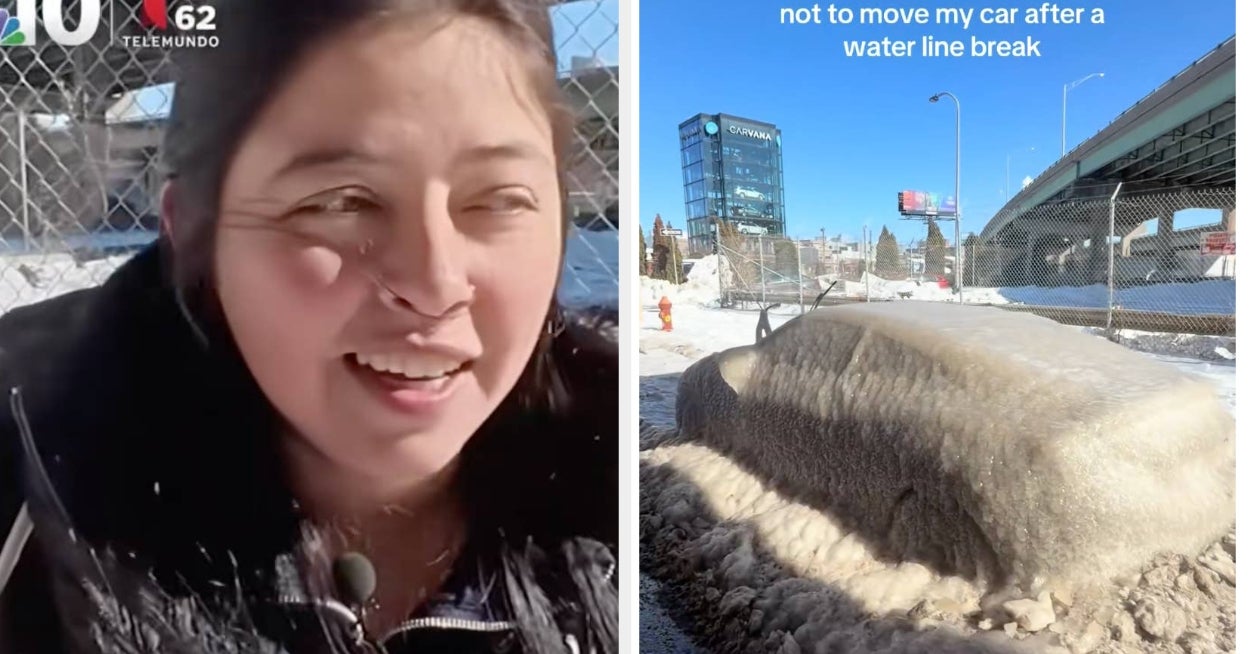 Here's How The Philly Frozen Car Girl's Car Ended Up Like That