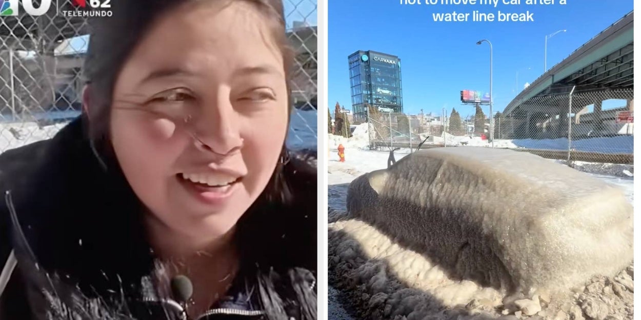 The Philly Frozen Car Girl Had The Chillest Response To Her Car Being Frozen Solid