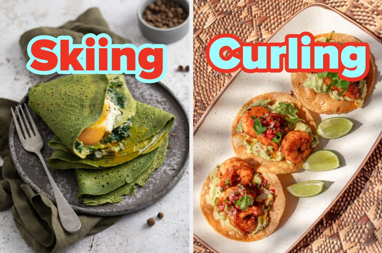 You Did It! You're An Olympian! Eat Your Way Through A Global Buffet And I'll Reveal What Winter Sport You Play