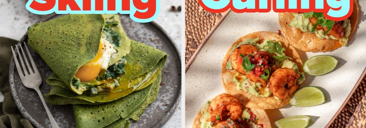 You Did It! You're An Olympian! Eat Your Way Through A Global Buffet And I'll Reveal What Winter Sport You Play
