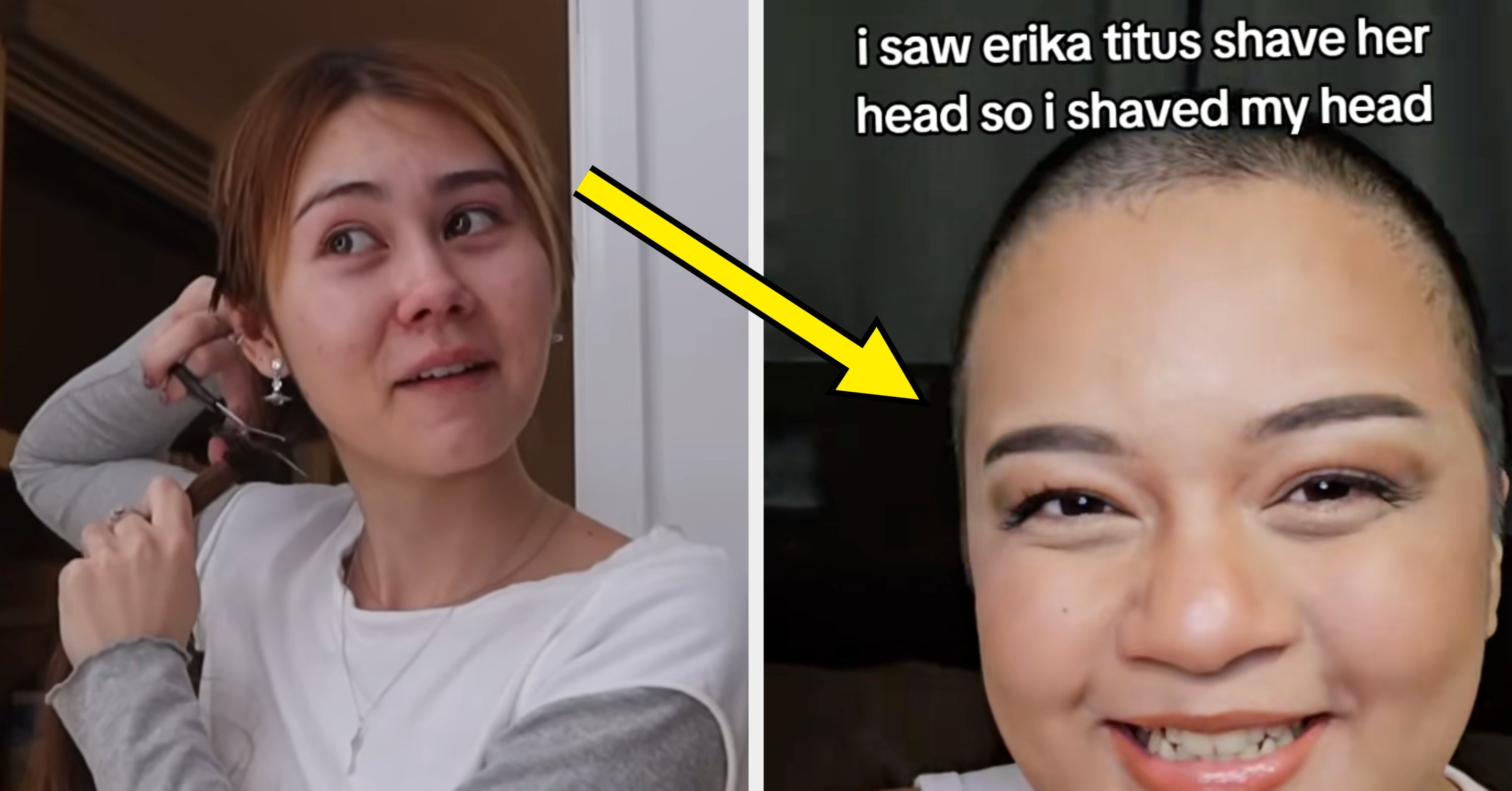 This Influencer Went Viral For Shaving Her Head, And A Bunch Of Other Women Were Like...I Kind Of Want To Do That, Too