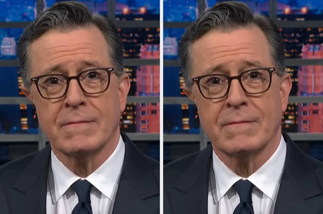 Stephen Colbert Exposed One Of The Most Baffling Redactions In The Epstein Files