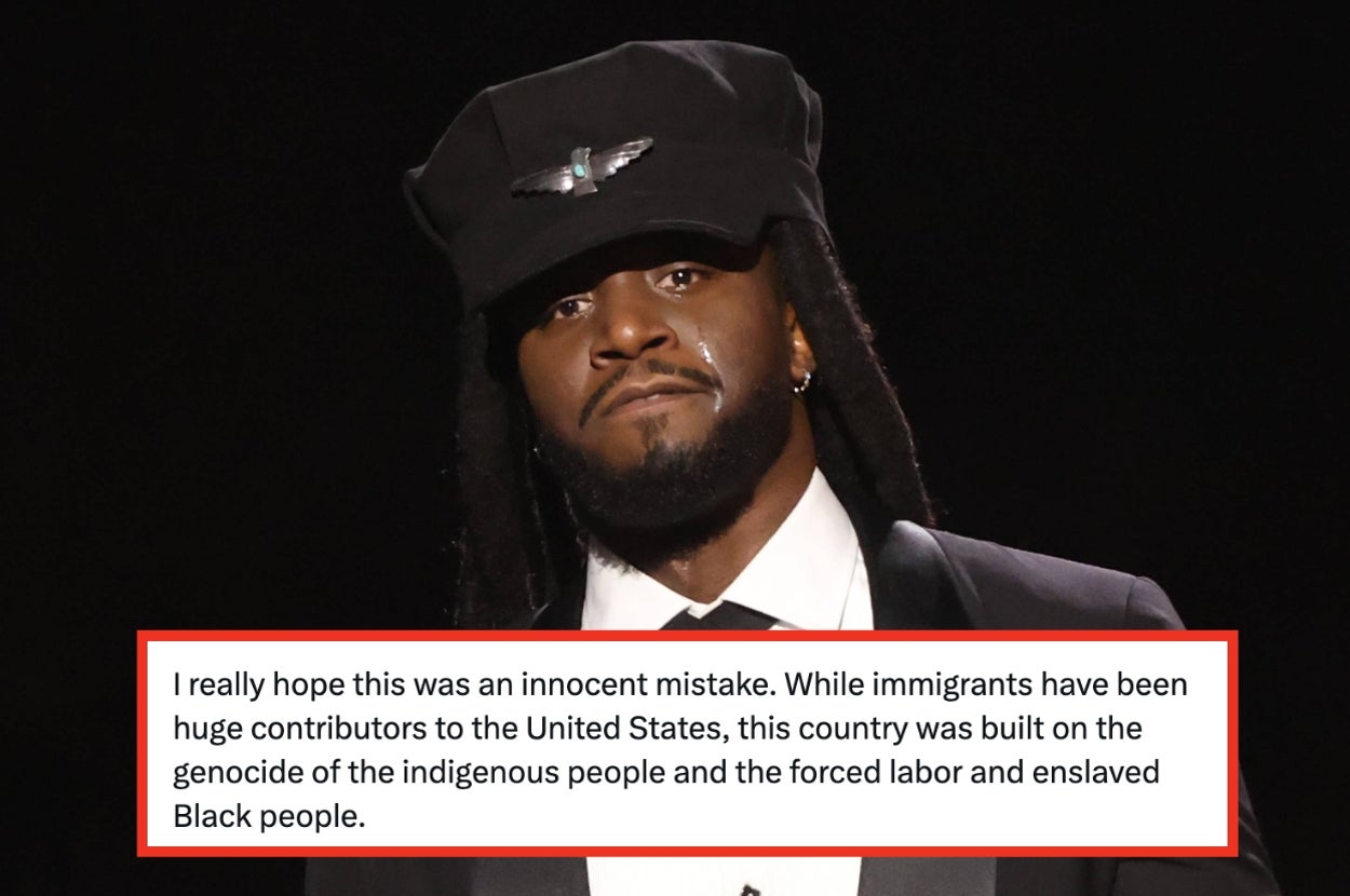 After Being Accused Of Overlooking The History Of Black And Native Americans, Shaboozey Issued A Statement About His Grammys Acceptance Speech