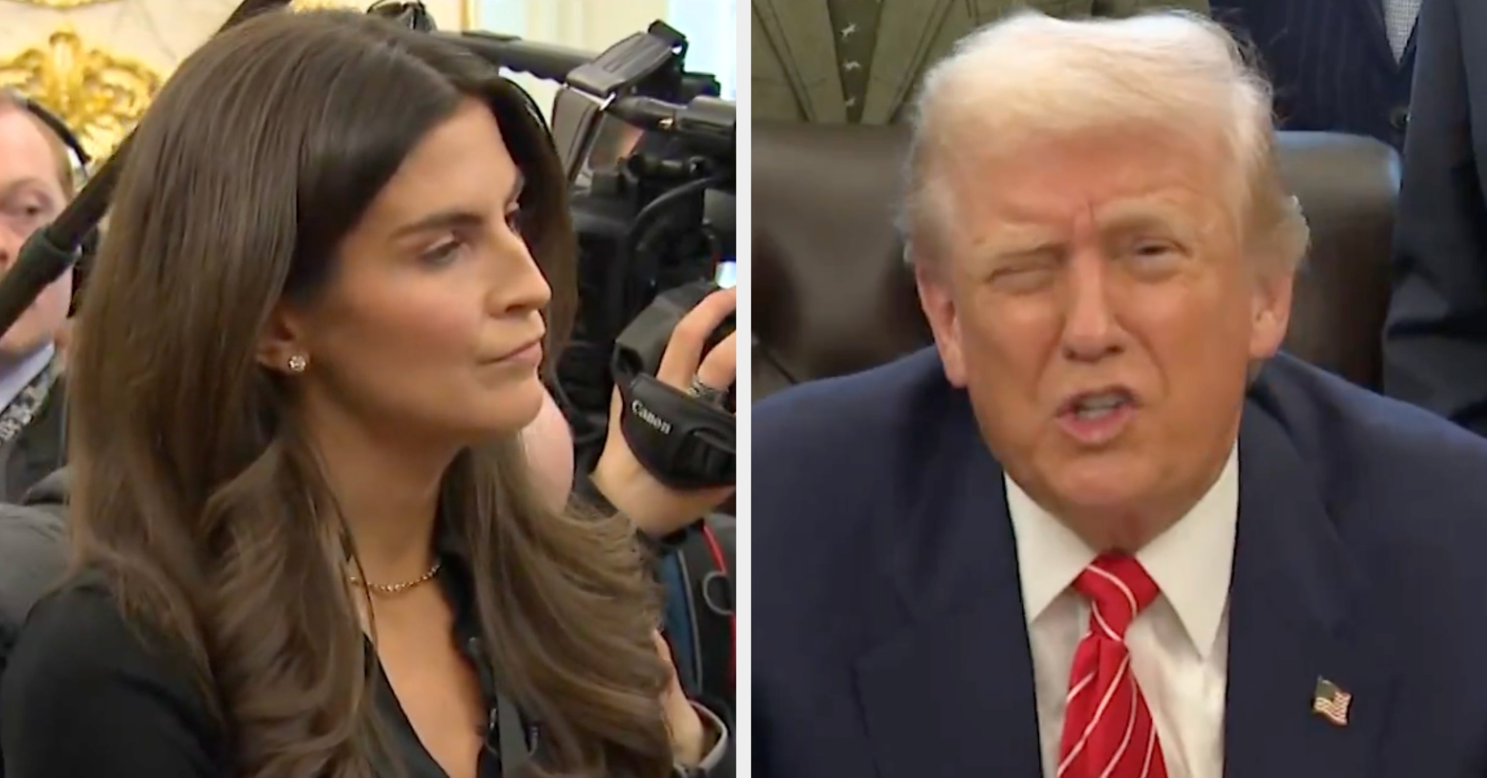 Babe, Wake Up, Trump Is Yelling At Female Reporters (Again)