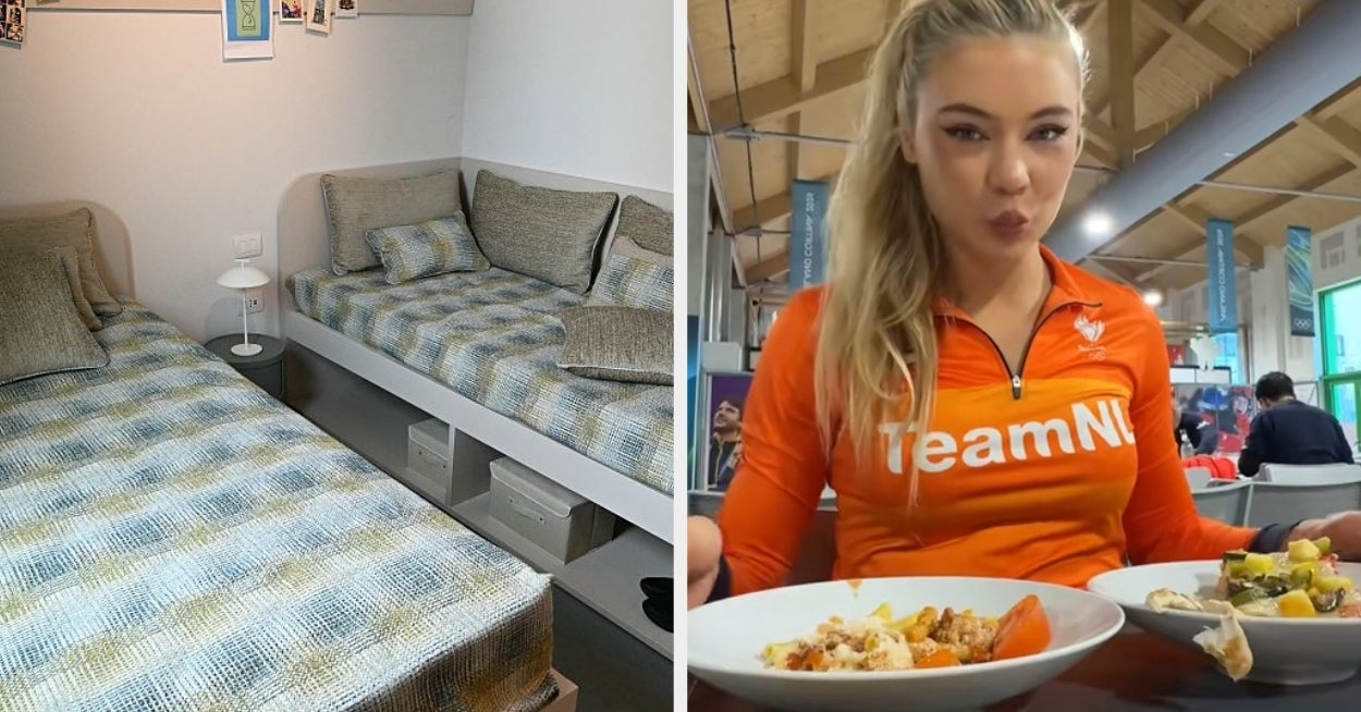 26 Photos Of Where Olympians Sleep, Eat, And Train In Italy During The 2026 Olympics