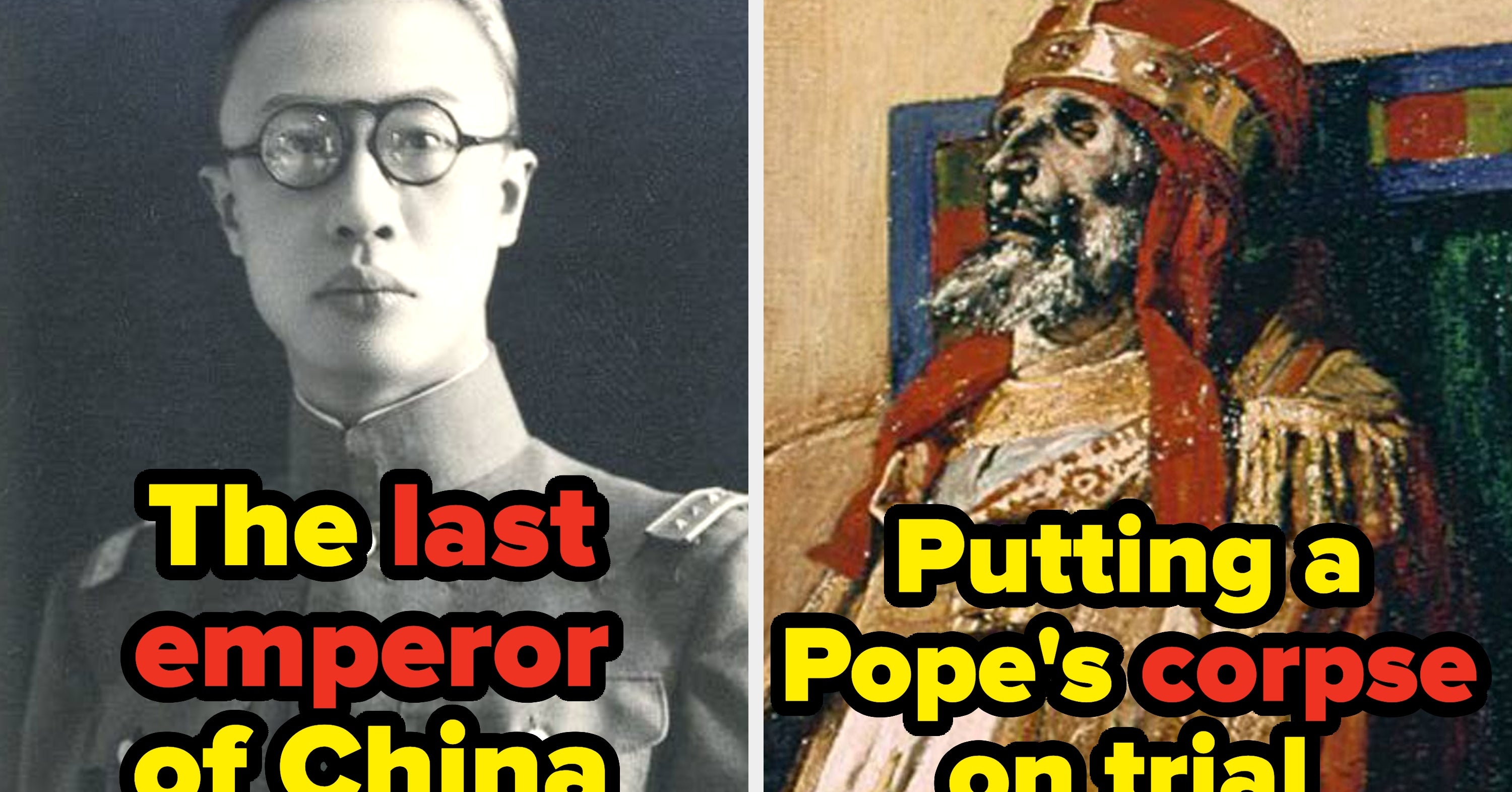 19 Absolutely Bizarre Historical Events I Can Hardly Believe Actually Took Place
