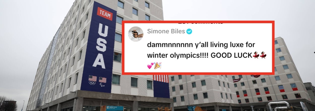 Olympians Are Showing Off Their Rooms At The Winter Games, And Simone Biles Has Reacted