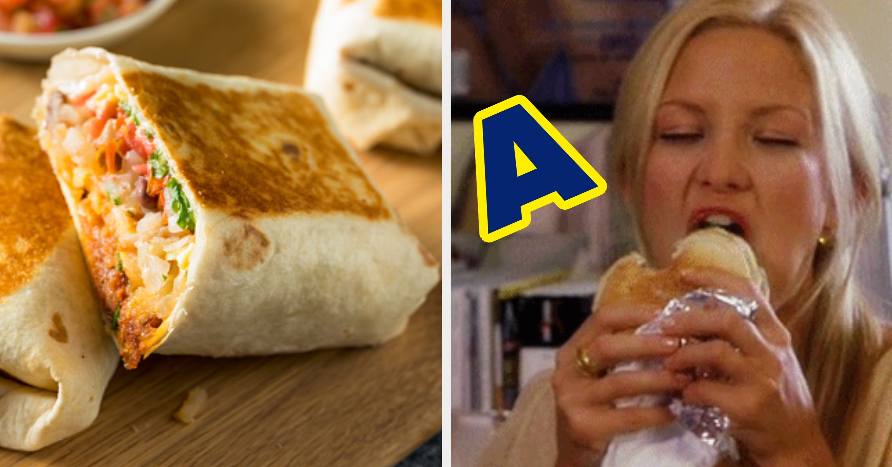 Create The Ultimate Burrito And I'll, No Lie, Guess Your Initial