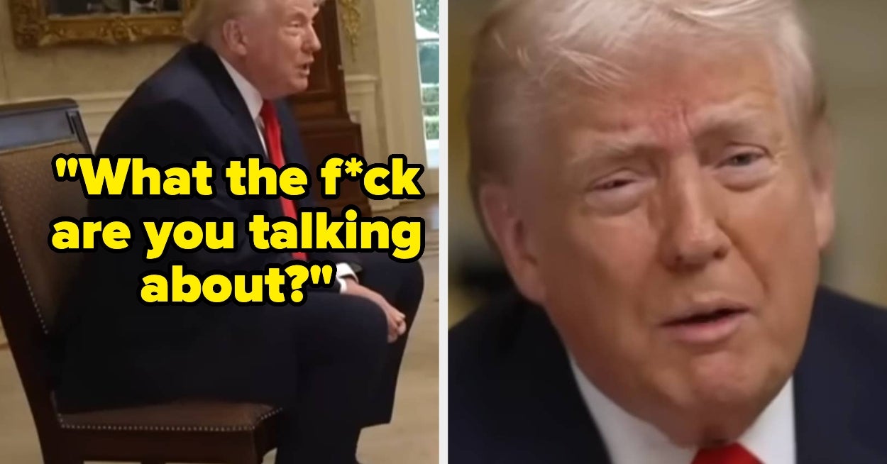 "What The F*ck Are You Talking About": Trump's Response To A Reporter's Question About ICE Killing Two Americans Is Genuinely Worse Than Usual