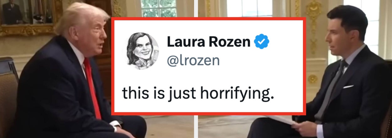 "What The F*ck Are You Talking About": Trump's Response To A Reporter's Question About ICE Killing Two Americans Is Genuinely Worse Than Usual