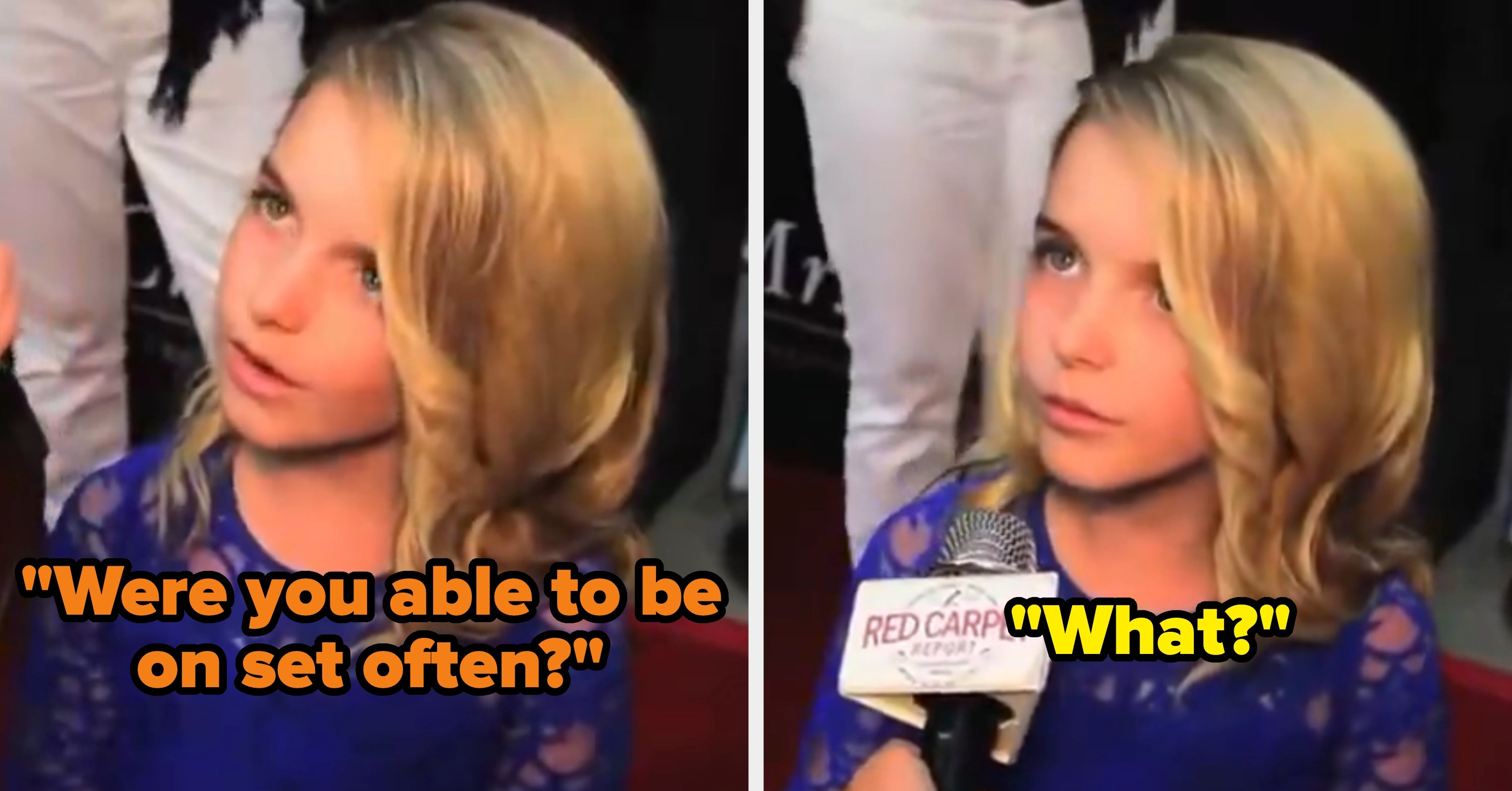 Awkward Moment As Reporter Doesn’t Recognize Mckenna Grace At Her Own Movie Premiere