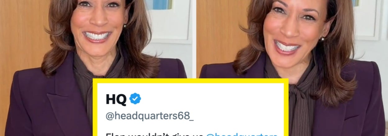 People Just Noticed The Subtle Change Kamala Harris Made To Her New Gen Z Account Username, And They're Calling It "Even More Stupid"