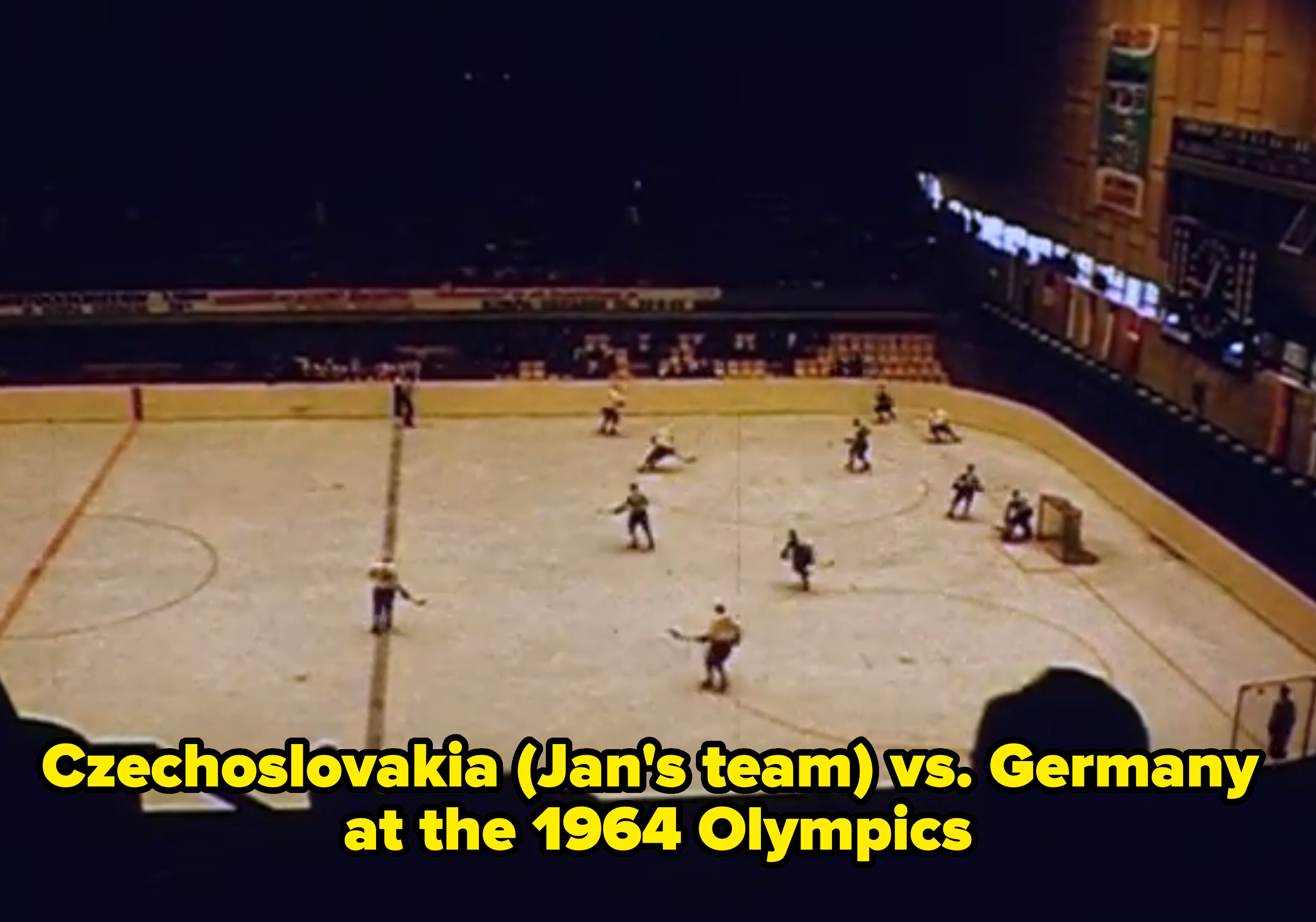  "Czechoslovakia (Jan's team) vs. Germany astatine  the 1964 Olympics"