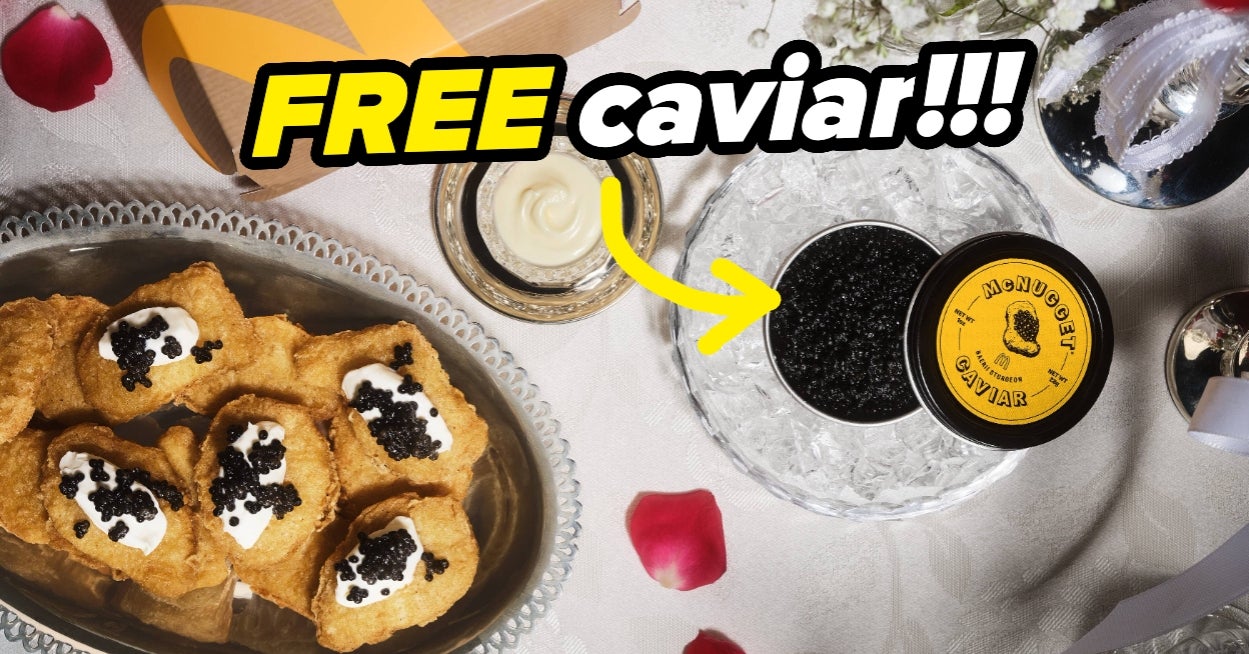 McDonald's Is Giving Away FREE Caviar Kits On February 10 - Here's How To Snag One