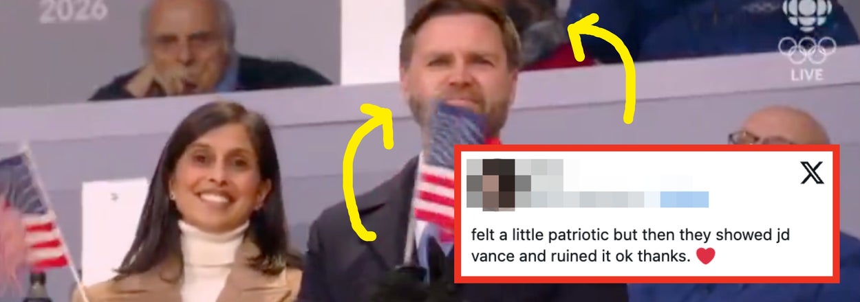 The Crowd Went Wild For JD Vance At The Olympics, But Probably Not In The Way He Wanted