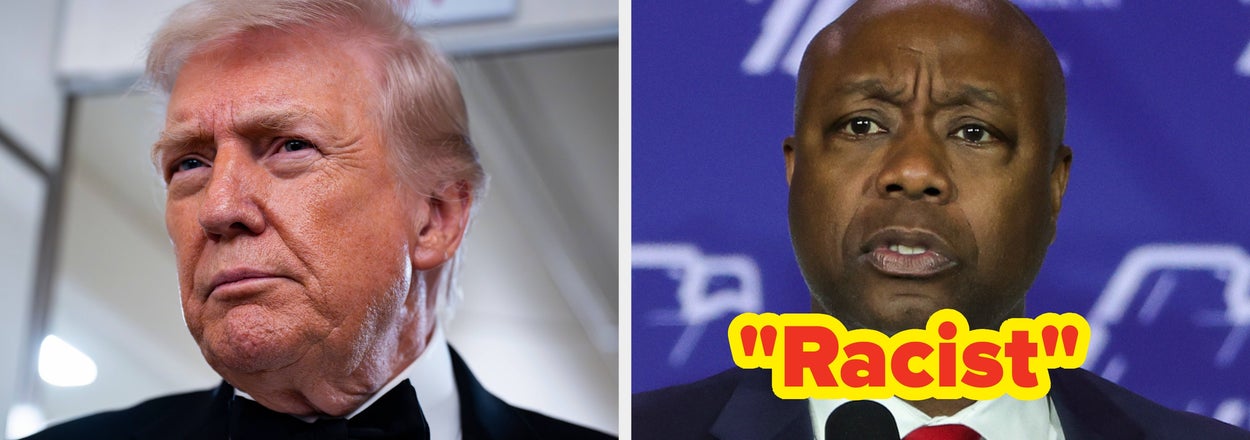 Tim Scott's Blunt Response To Donald Trump Reposting A Racist Video Depicting The Obamas As Apes Is Going Viral