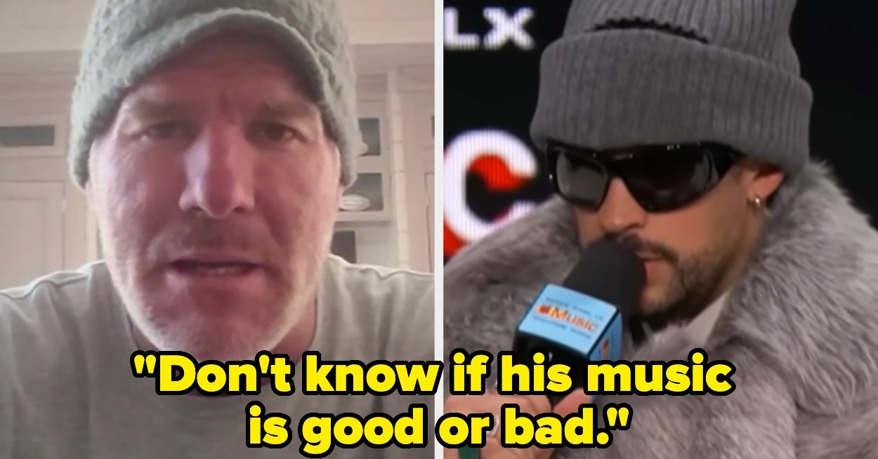 Brett Favre Spoke Out About Bad Bunny's Super Bowl Halftime Show, And Holy Crap This Is Absurd