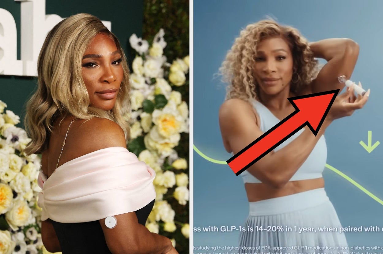 Days After Showing What Her Body Looks Like On GLP-1s, Serena Williams Is Facing Backlash Over Her “Irresponsible” And “Dystopian” Weight Loss Drug Commercial