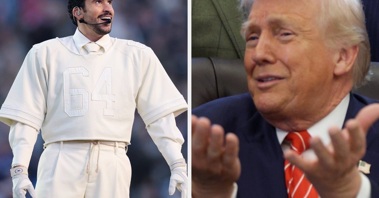 Everyone Is Pointing Out This 1 Hypocritical Thing About Trump's Super Bowl Halftime Show Post