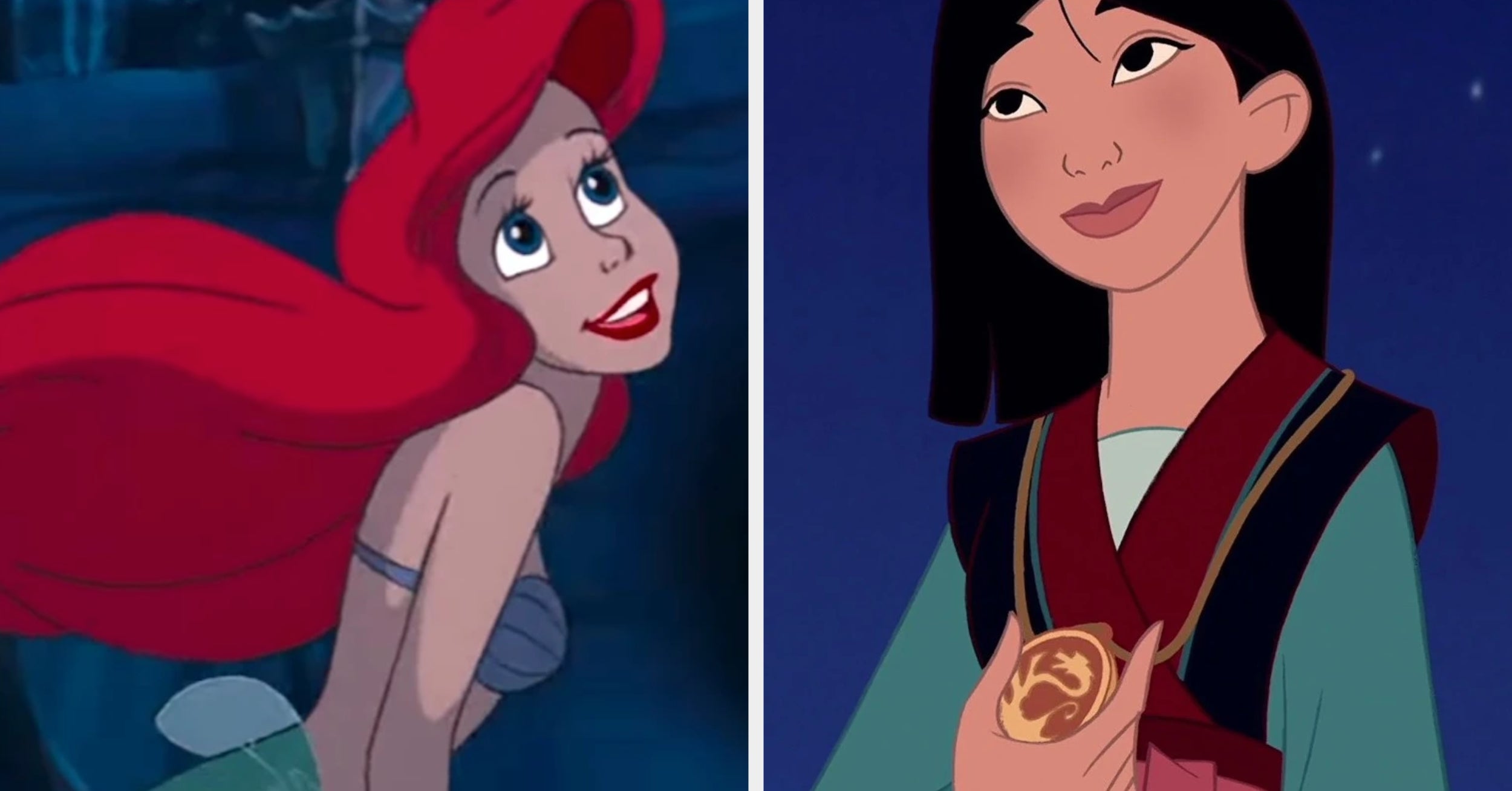 Are You More Like The Princess Mulan Or Ariel?