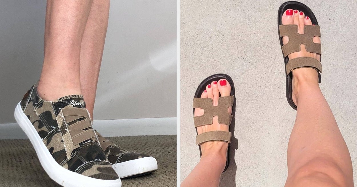 27 Comfortable Pairs Of Shoes Reviewers Have Worn On Vacation