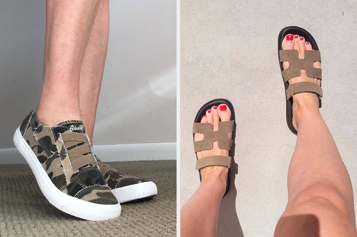 27 Comfortable Pairs Of Shoes Reviewers Have Worn On Vacation