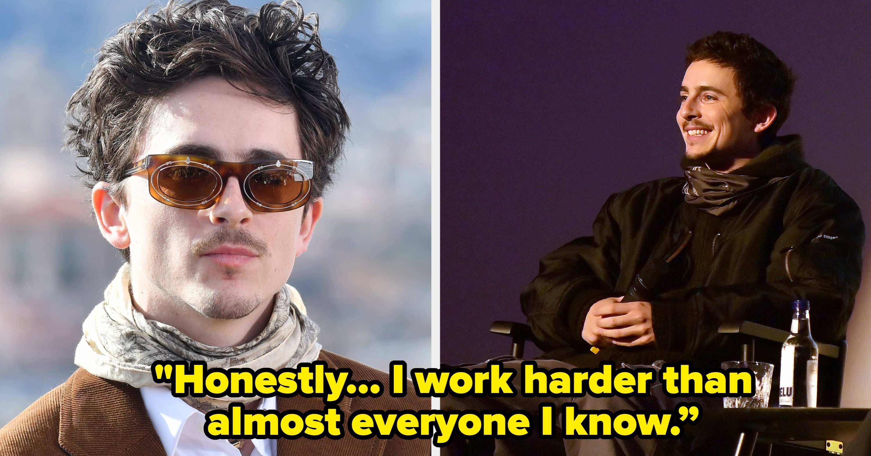 “I Know It’s Not Normal To Talk About Yourself Like This”: Timothée Chalamet Just Said He’s The Hardest Working Person He Knows After Bragging About His “Unique Talent,” And People Are Tired