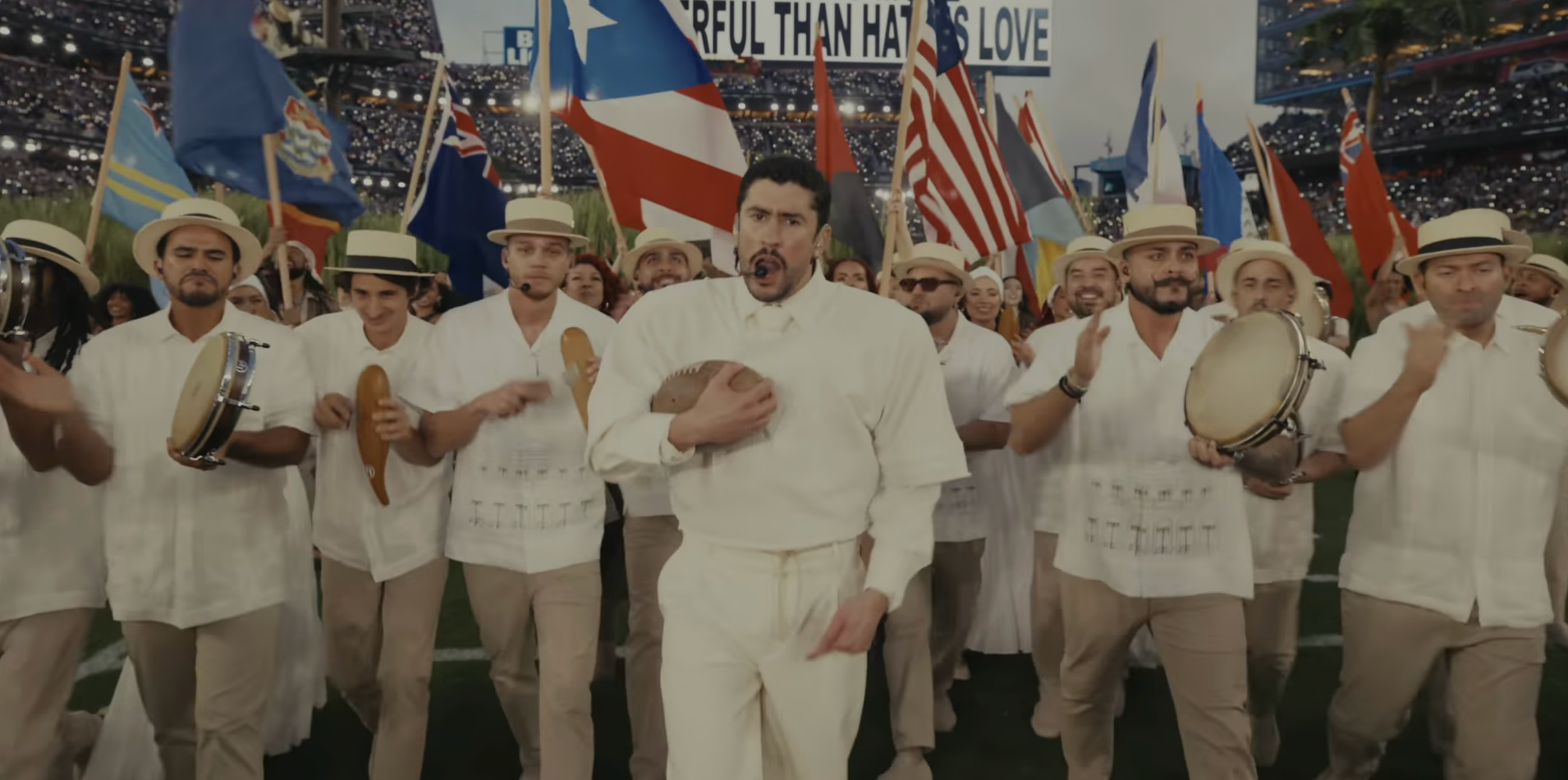 Bad Bunny Halftime Show Ending Reactions