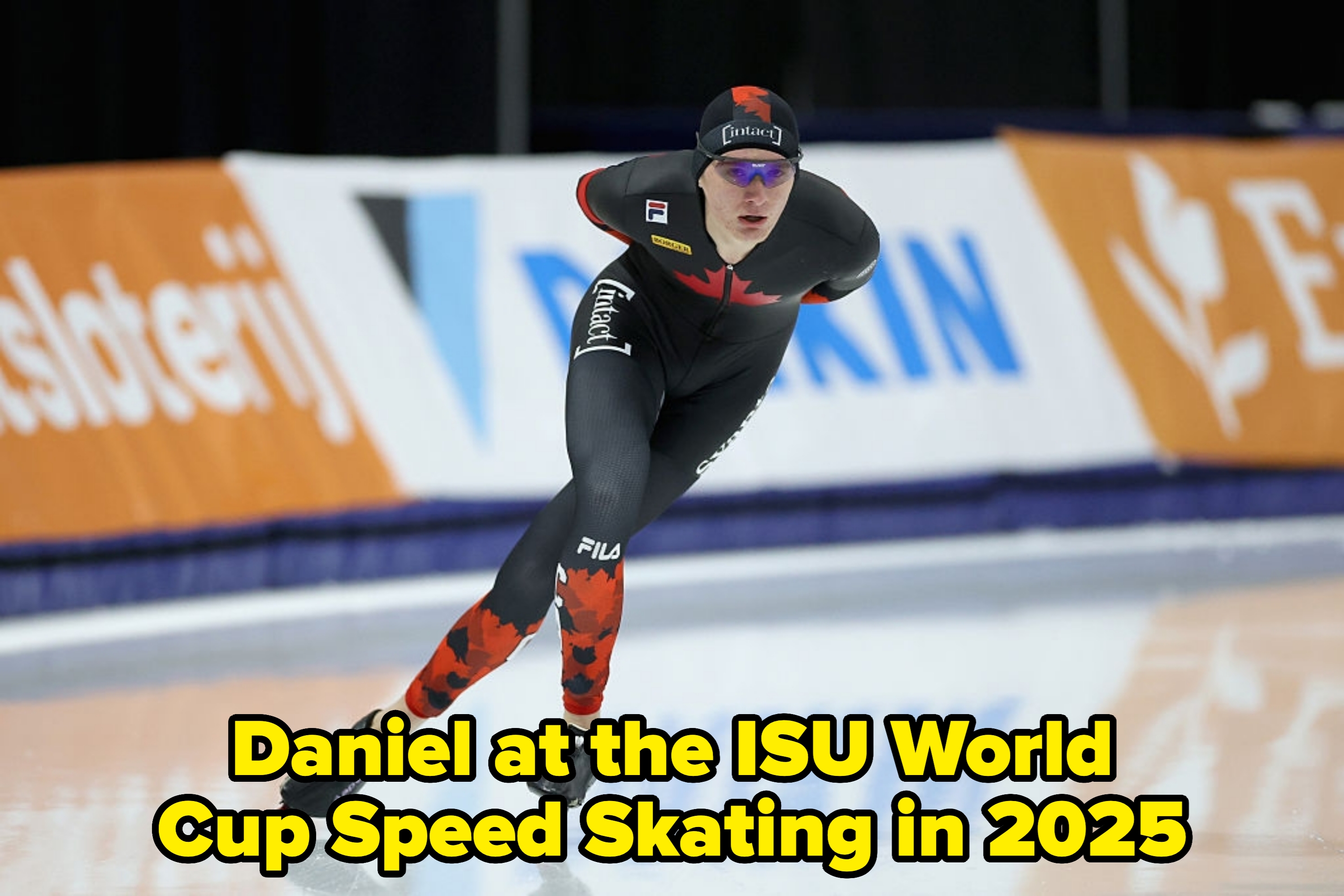 Daniel speedskating astatine  the the ISU World Cup Speed Skating successful  2025