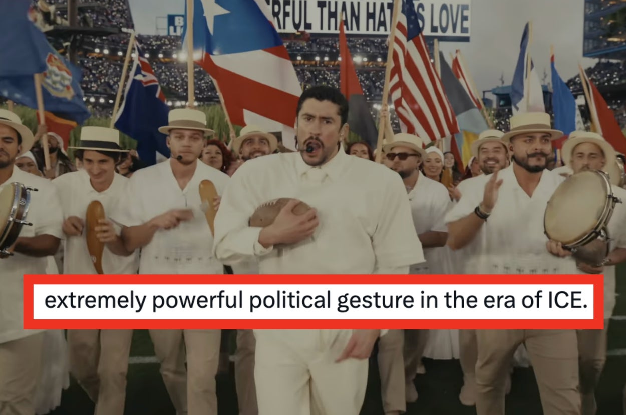 The Whole Internet — Including Gavin Newsom — Can't Stop Talking About The Ending Of Bad Bunny's Halftime Show