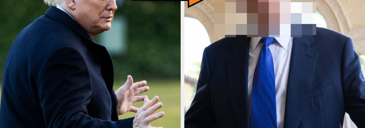 Donald Trump Apparently Didn't Wear Makeup To A Recent Mar-A-Lago Event, And Yeah, It's As Weird As You'd Think