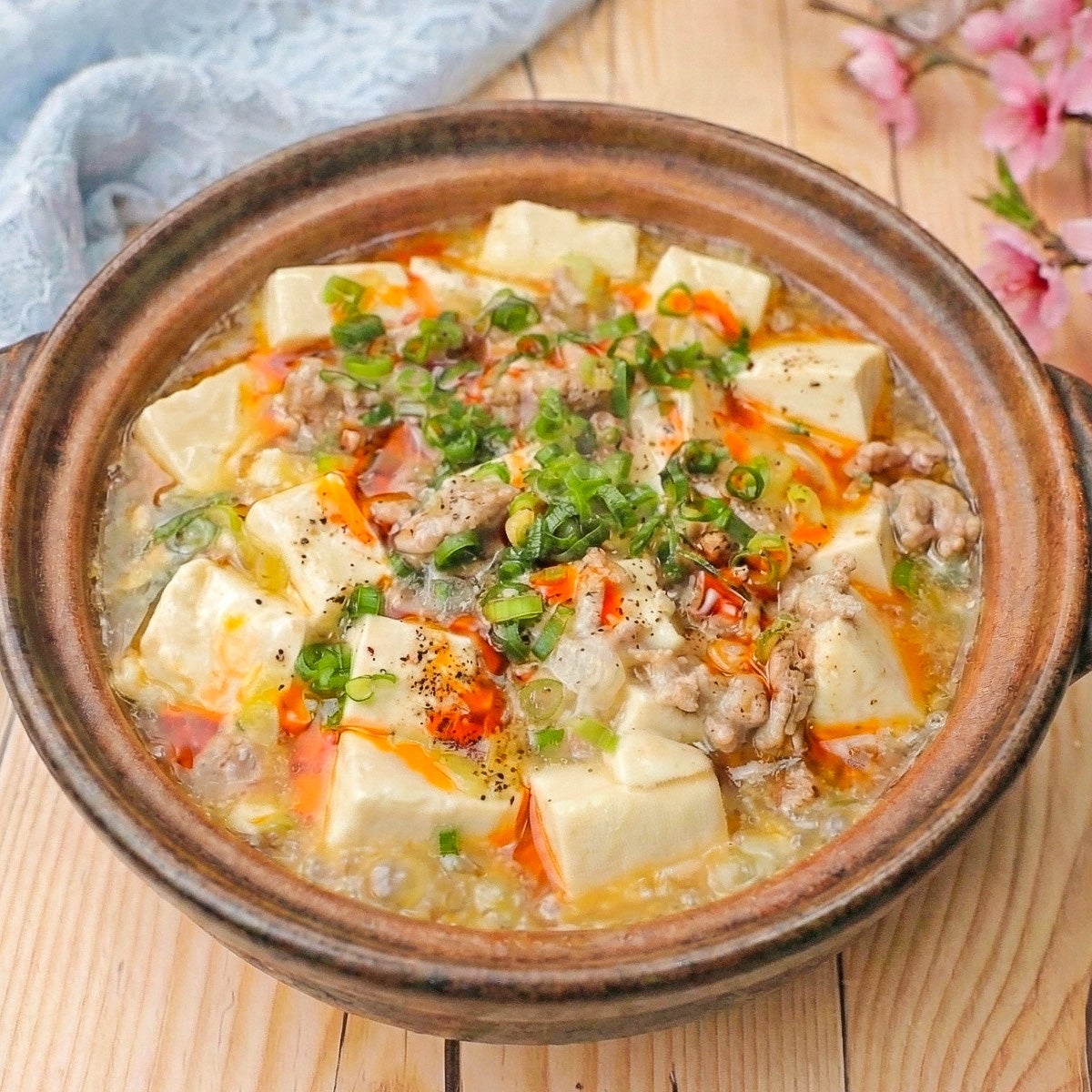 辛くない麻婆豆腐】豆板醤も赤唐辛子も不要！子どもが喜ぶ麻婆豆腐の