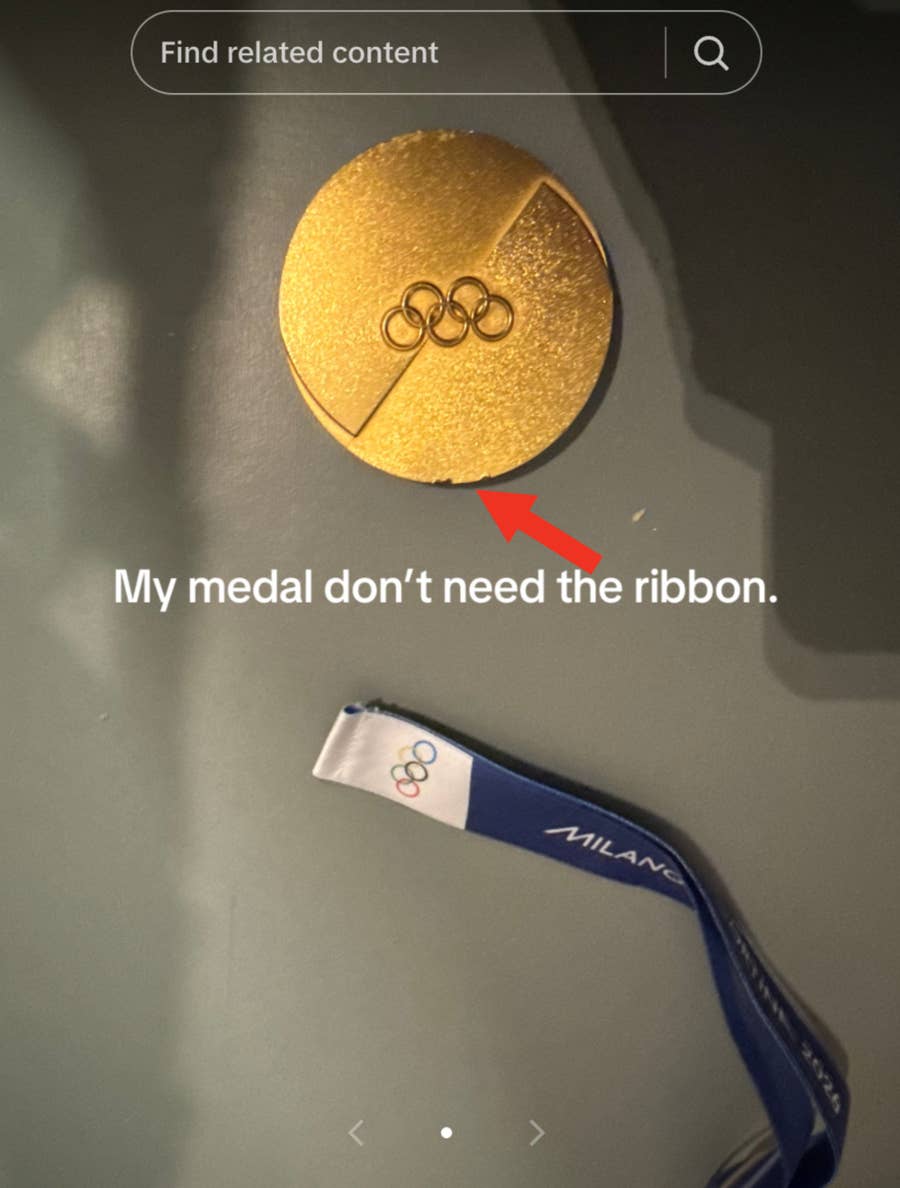 Olympians Are Posting Photos Of Their Broken Medals And It's Kinda Wild