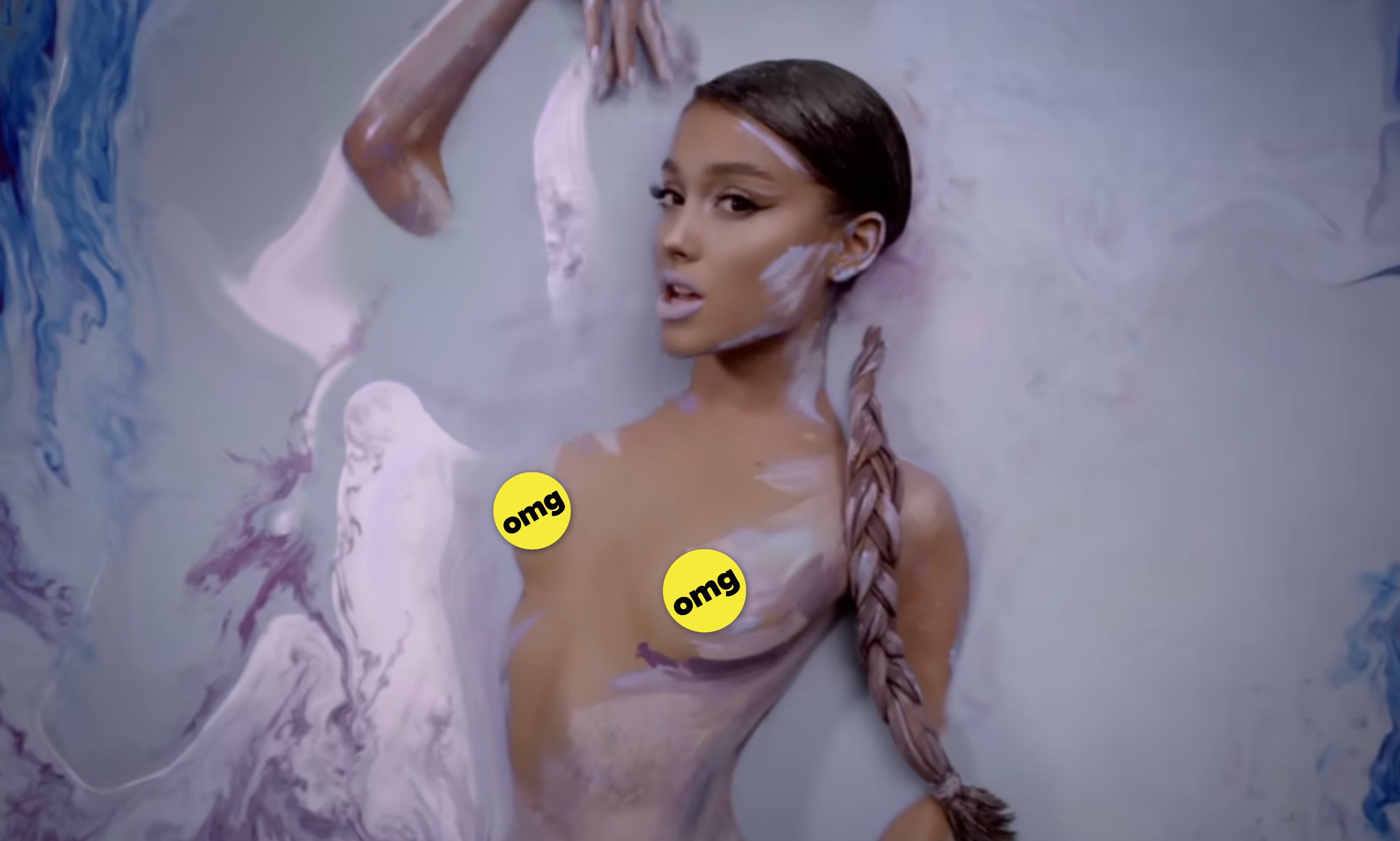 Ariana Grande successful  her "God is simply a Woman" euphony  video