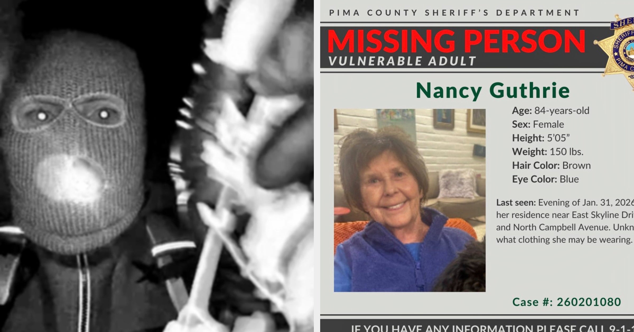 The FBI Released New Surveillance Images That Show A Masked, Armed Subject In Nancy Guthrie's Disappearance