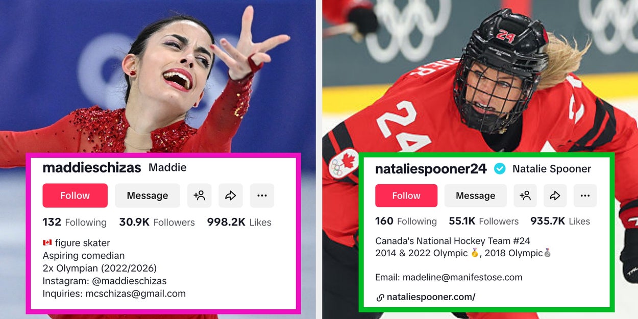 I've Been Cyber-Stalking These 21 Canadian Winter Olympians On TikTok, And My FYP Has Never Been Better