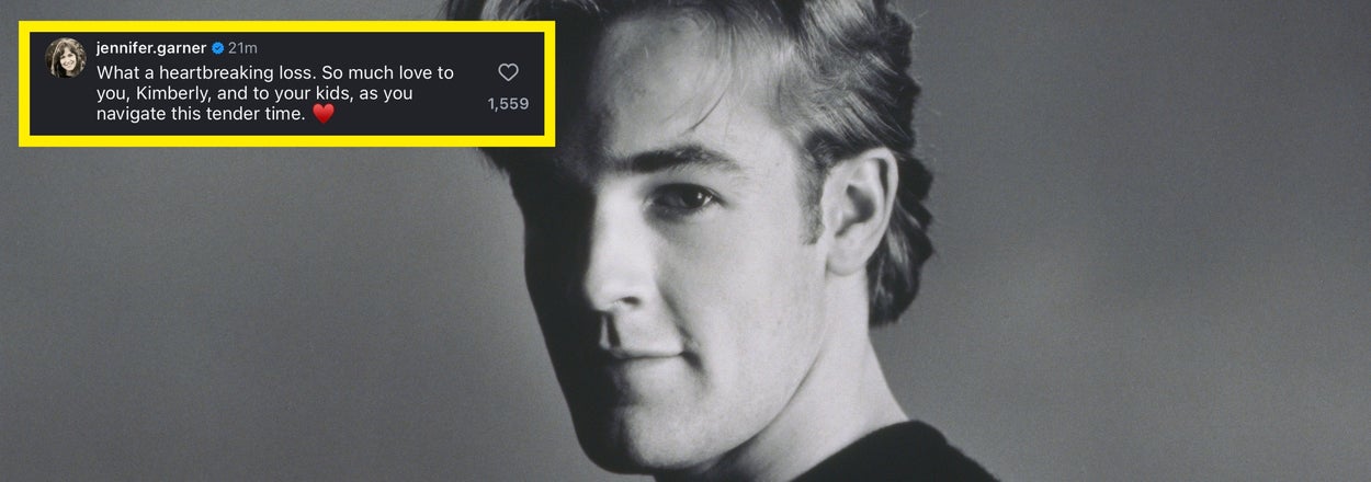 Celebrities Are Sharing Heartbreaking Tributes To James Van Der Beek, And I'm Literally Sobbing