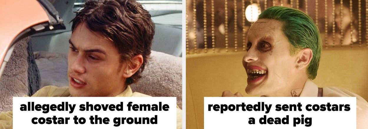 18 Times Male Actors Were Literal Nightmares To Their Female Costars