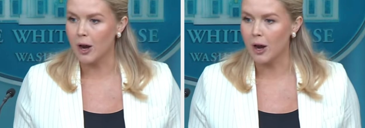 "No The F--K We're Not": The Whole Internet Is Not Letting Karoline Leavitt Live Down This One Comment